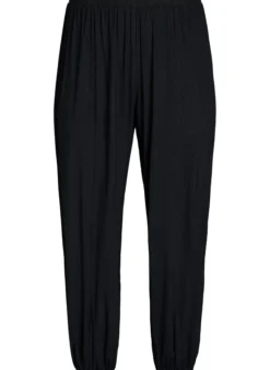 Hoch taillierte Ballonhose aus Jersey