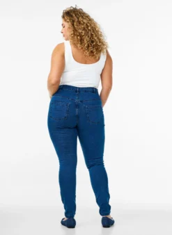 Hochtaillierte Super Slim Amy Jeans