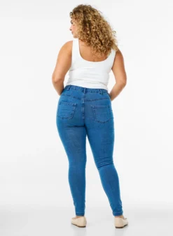 Hochtaillierte Super Slim Amy Jeans