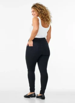Hochtaillierte Super Slim Amy Jeans