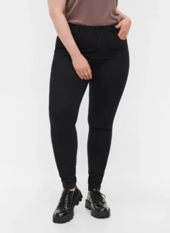 Hochtaillierte Super Slim Amy Jeans