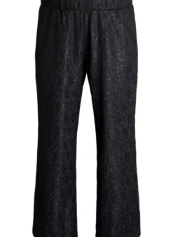 Hose mit Spitzenbesatz und Glitzerfaden