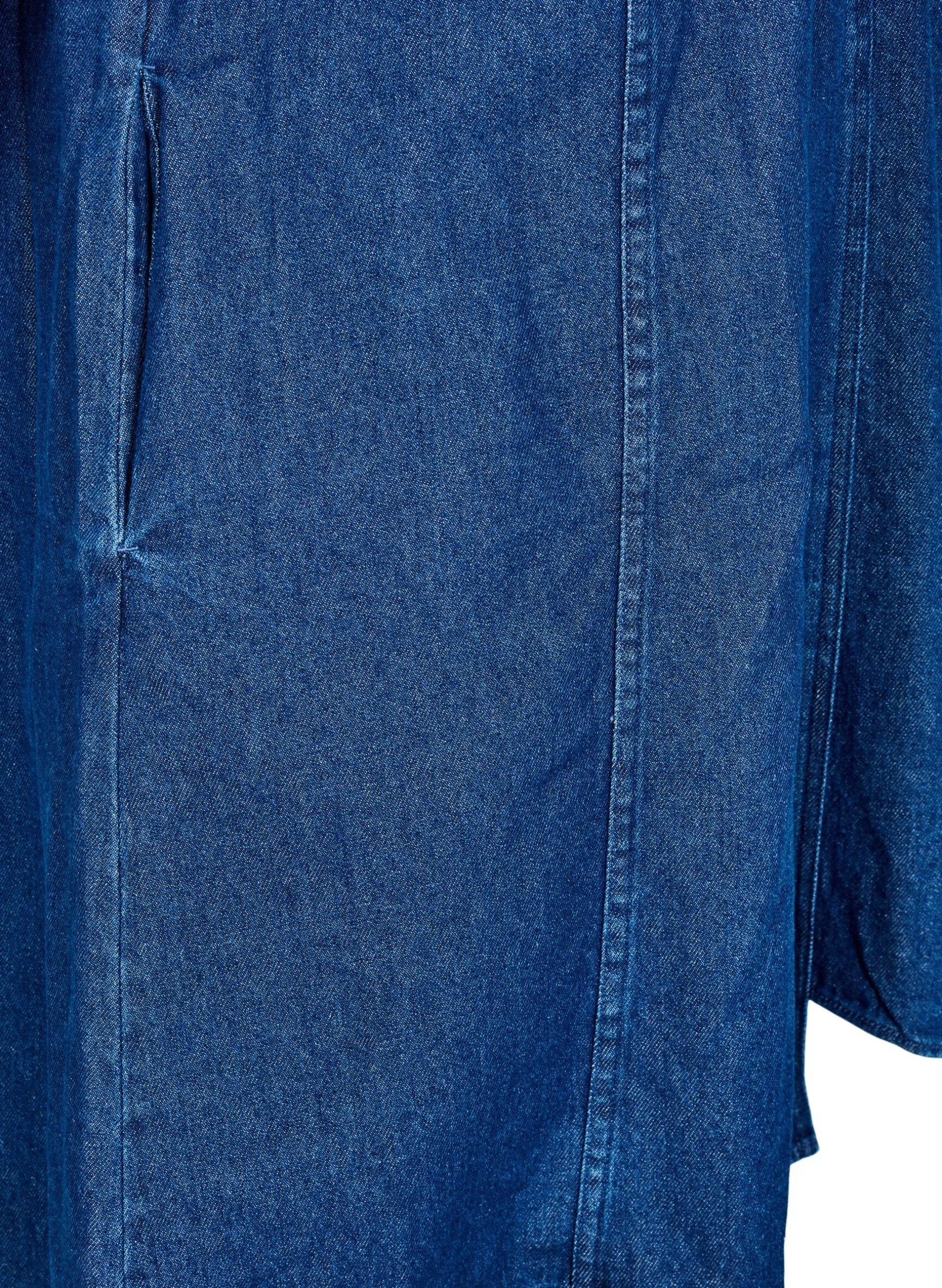 Jeanskleid mit 3/4-Ärmeln