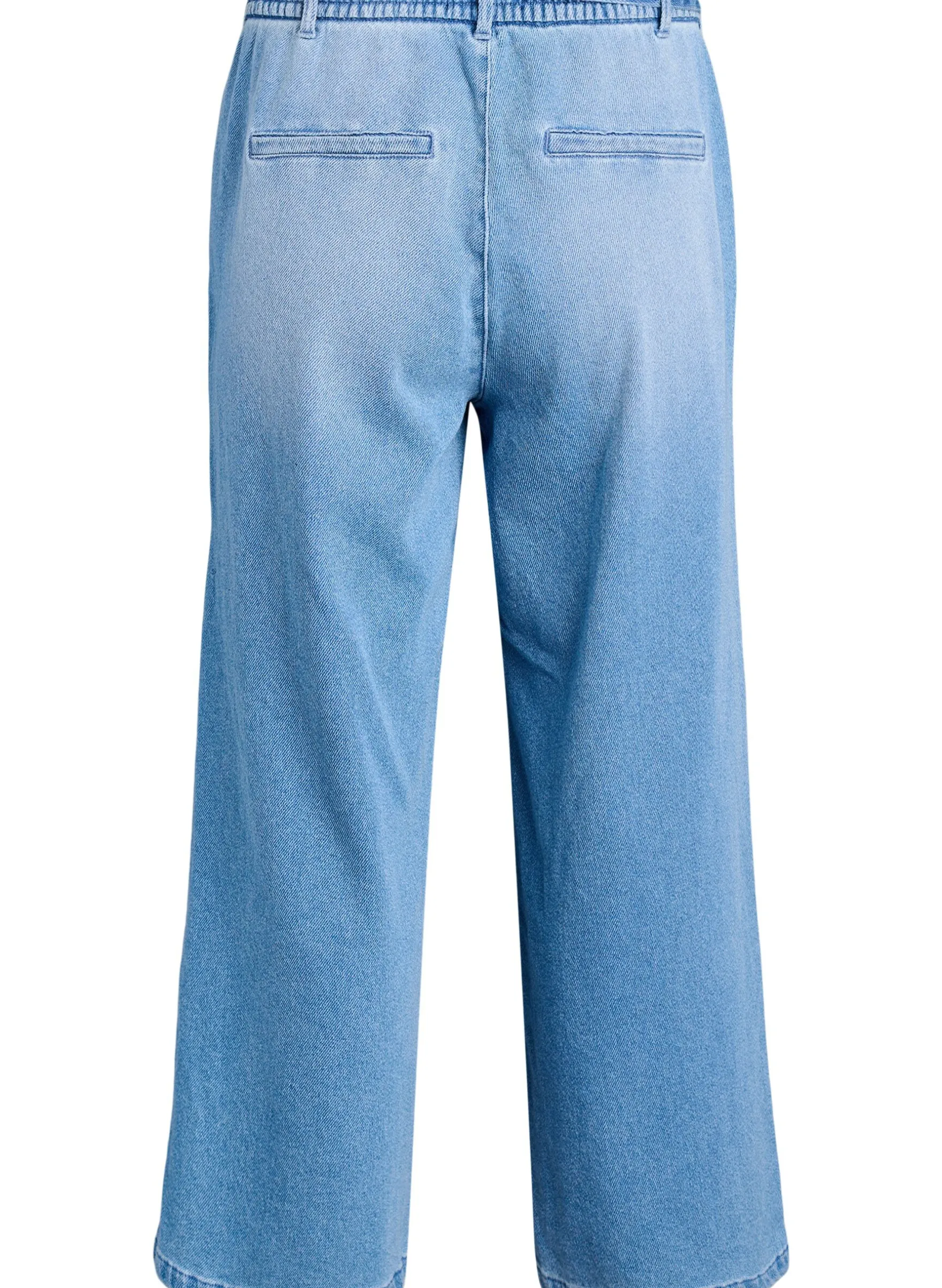 Jeans mit lockerer Passform, elastischem Bund und Tunnelzug