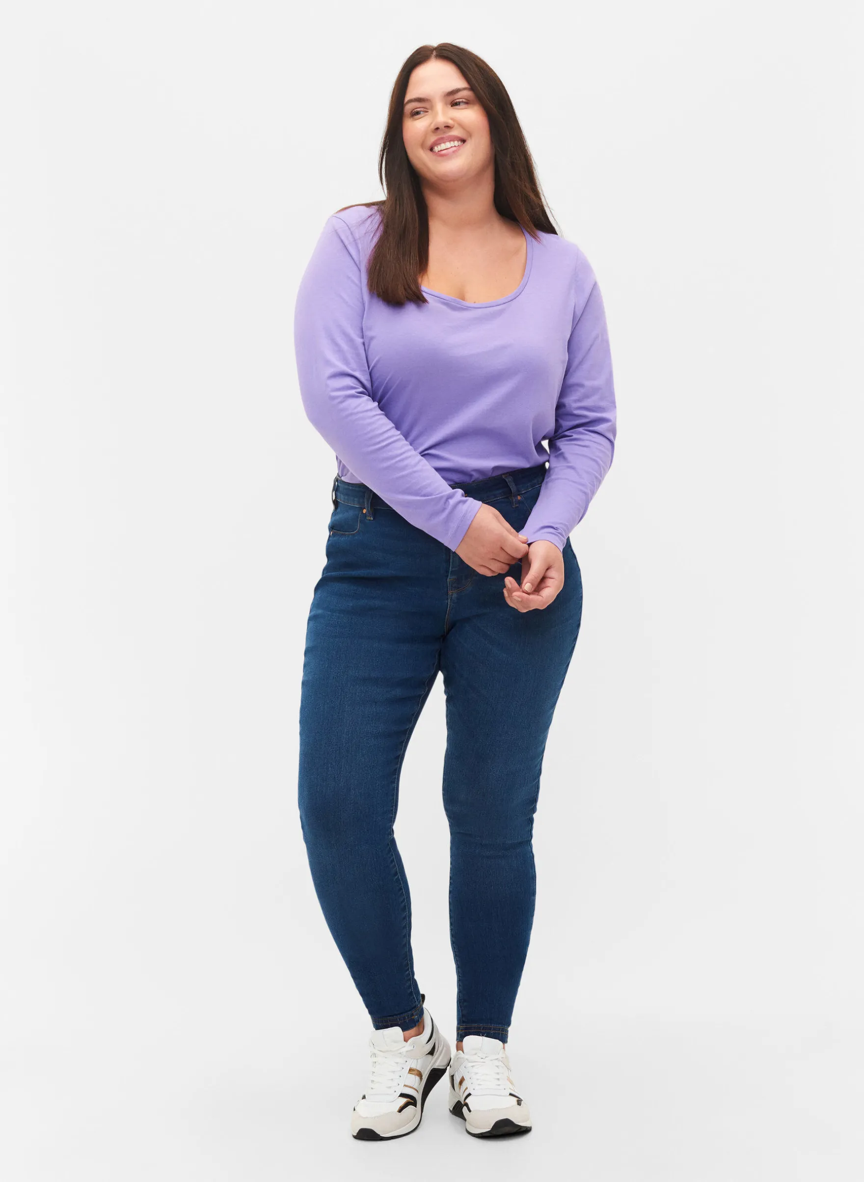 Jeggings aus Baumwollmischung