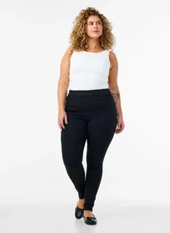 Jeggings mit hoher Taille