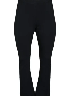 Jerseyhose mit ausgestelltem Bein