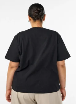 Kastiges T-Shirt aus Baumwolle