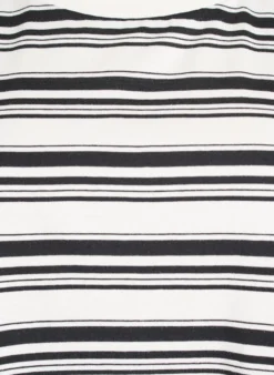 Kastiges T-Shirt mit Streifenmuster