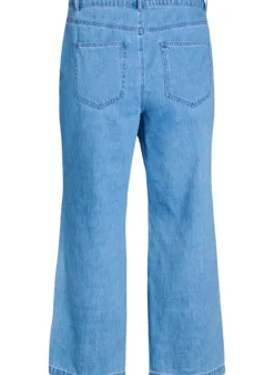Kiana Jeans mit Straight Fit und markanten Nähten