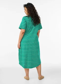 Kleid aus Baumwolle mit Twist-Detail