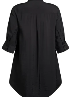 Kleid mit Kragen und Brusttasche
