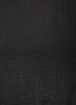 Knöchellanges Kleid mit Flügelärmeln und Bindegürtel