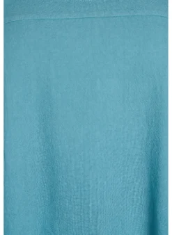 Kurzarm Kleid aus Baumwolle
