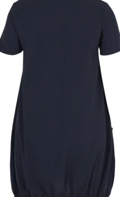 Kurzarm Kleid aus Baumwolle