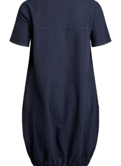 Kurzarm Kleid aus Baumwolle