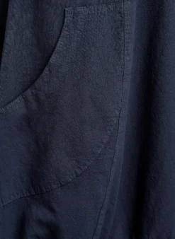 Kurzarm Kleid aus Baumwolle