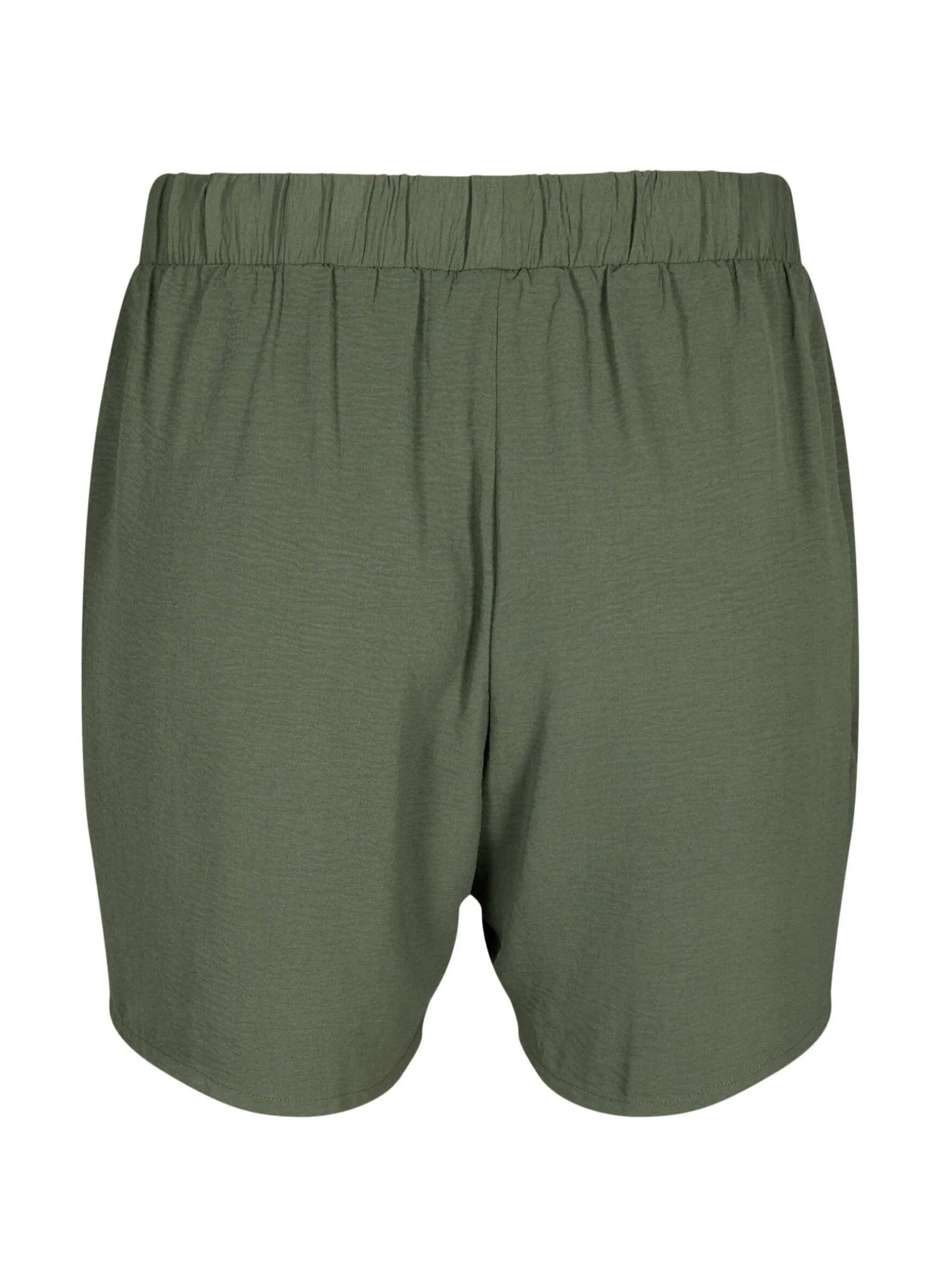 Kurze Hose mit Taschen und elastischem Bund