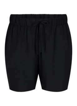 Kurze Hose mit Taschen und elastischem Bund