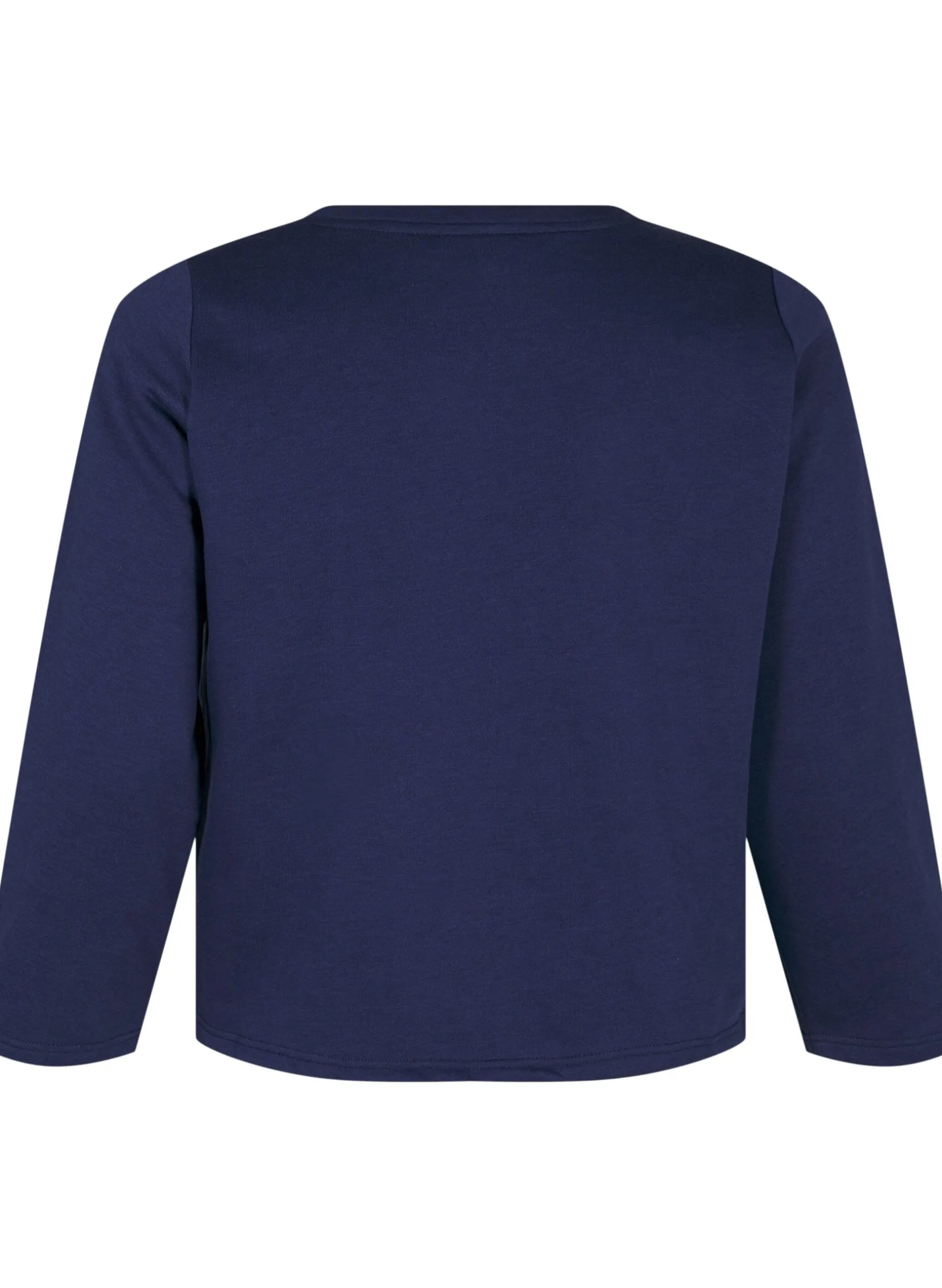 Kurzer Sweatshirt mit Perlendetails