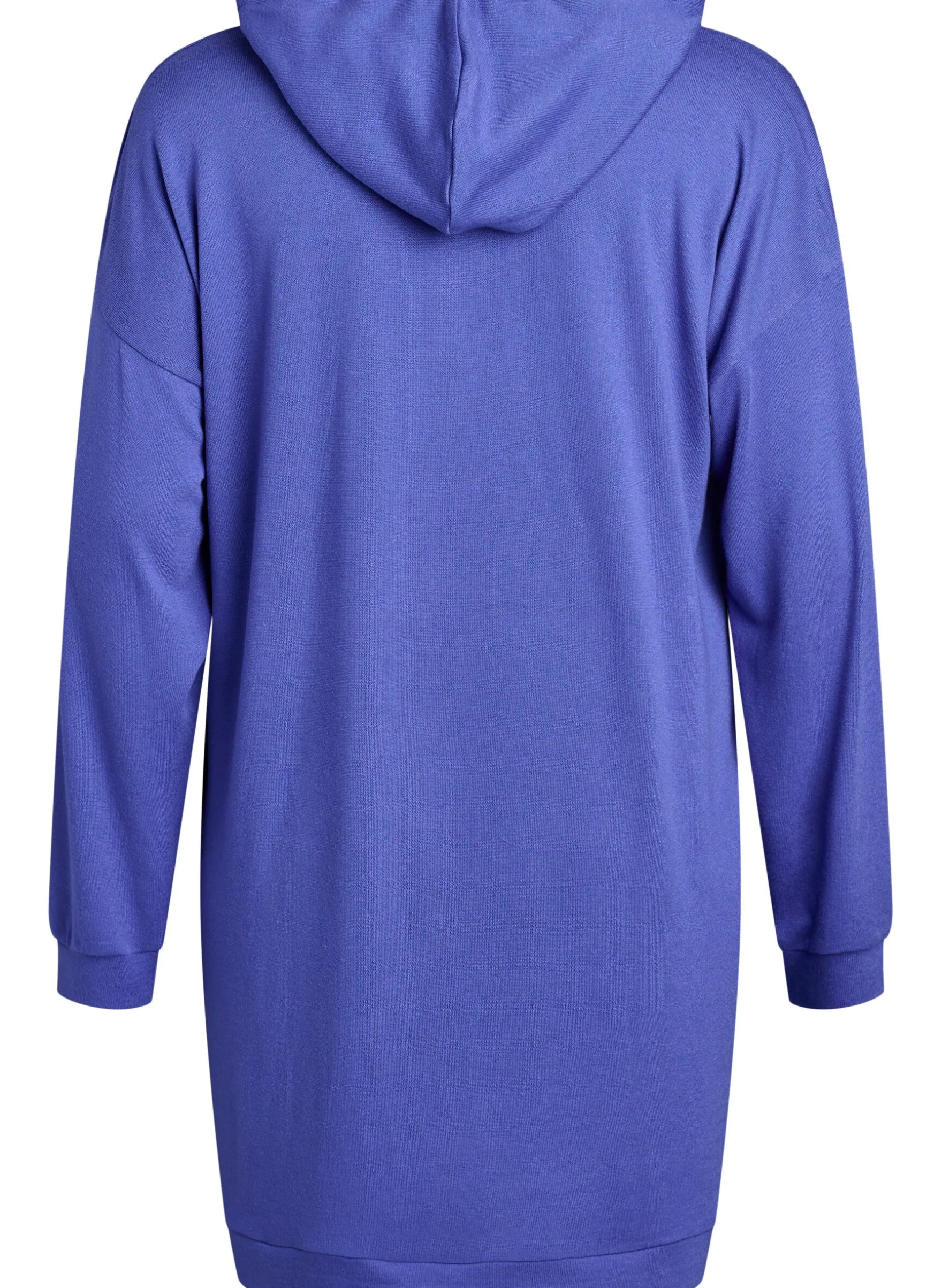 Kurzes Hoodie-Kleid mit Kängurutasche