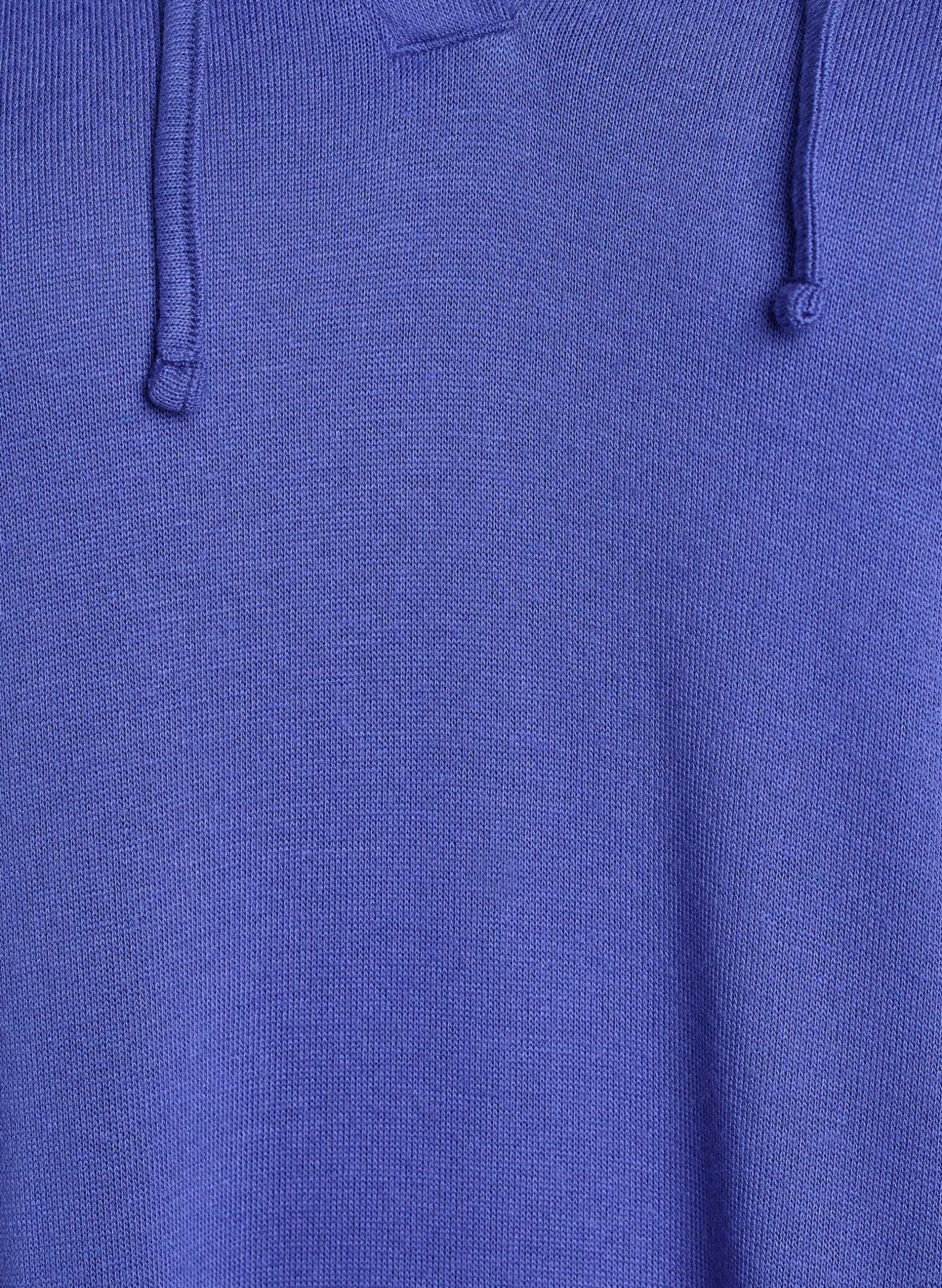 Kurzes Hoodie-Kleid mit Kängurutasche