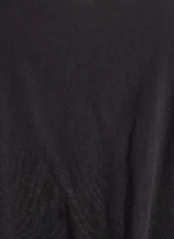 Kurzes Kleid aus Baumwolle mit V-Ausschnitt