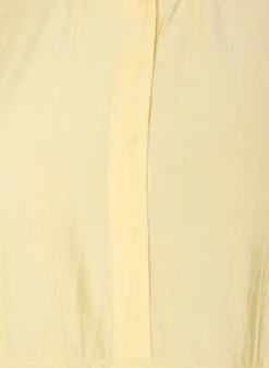 Kurzes Kleid aus Viskose mit Rüschendetails