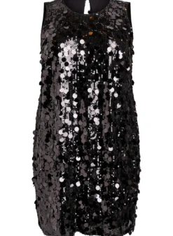 Kurzes Paillettenkleid