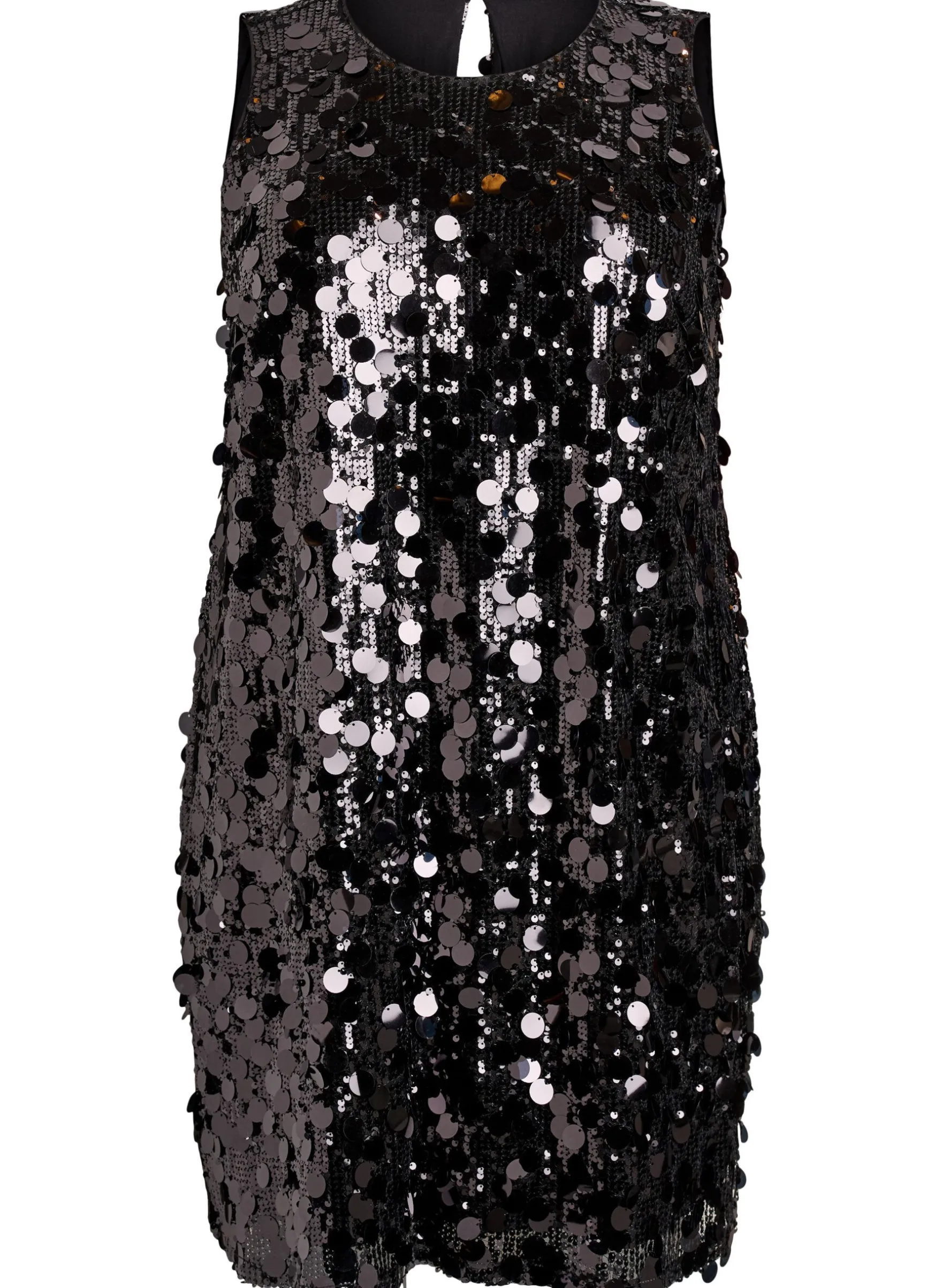 Kurzes Paillettenkleid