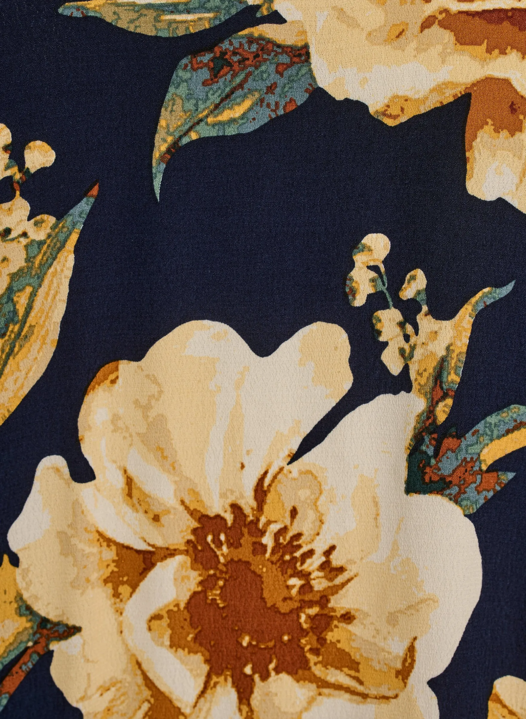 Kurzärmelige Bluse aus Viskose mit Print