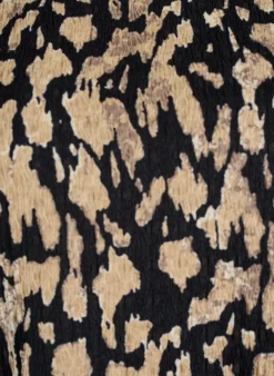 Kurzärmelige Bluse mit Muster