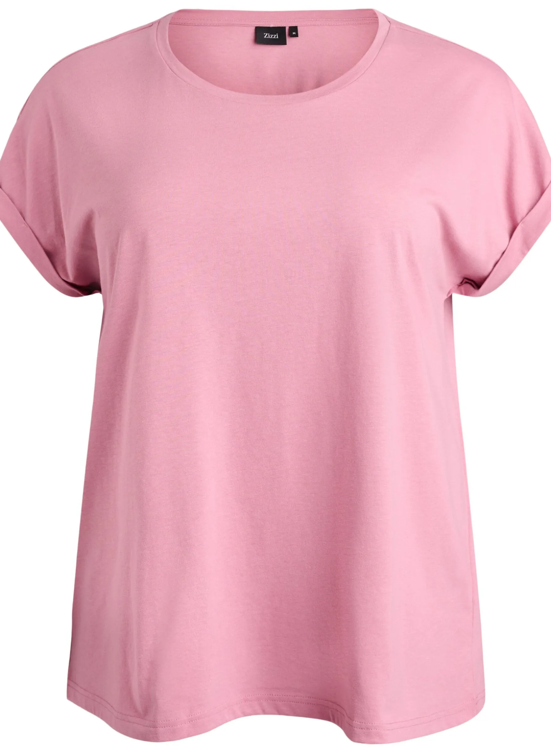 Kurzärmeliges T-Shirt aus Baumwollmischgewebe