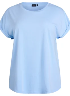 Kurzärmeliges T-Shirt aus einer Baumwollmischung