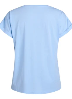 Kurzärmeliges T-Shirt aus einer Baumwollmischung