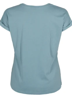 Kurzärmeliges T-Shirt aus einer Baumwollmischung