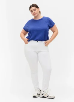 Kurzärmeliges T-Shirt aus einer Baumwollmischung
