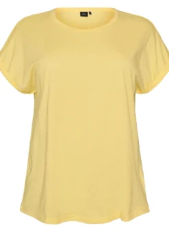 Kurzärmeliges T-Shirt aus einer Baumwollmischung
