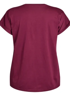 Kurzärmeliges T-Shirt aus einer Baumwollmischung