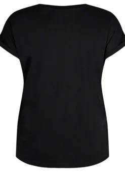 Kurzärmeliges T-Shirt aus einer Baumwollmischung