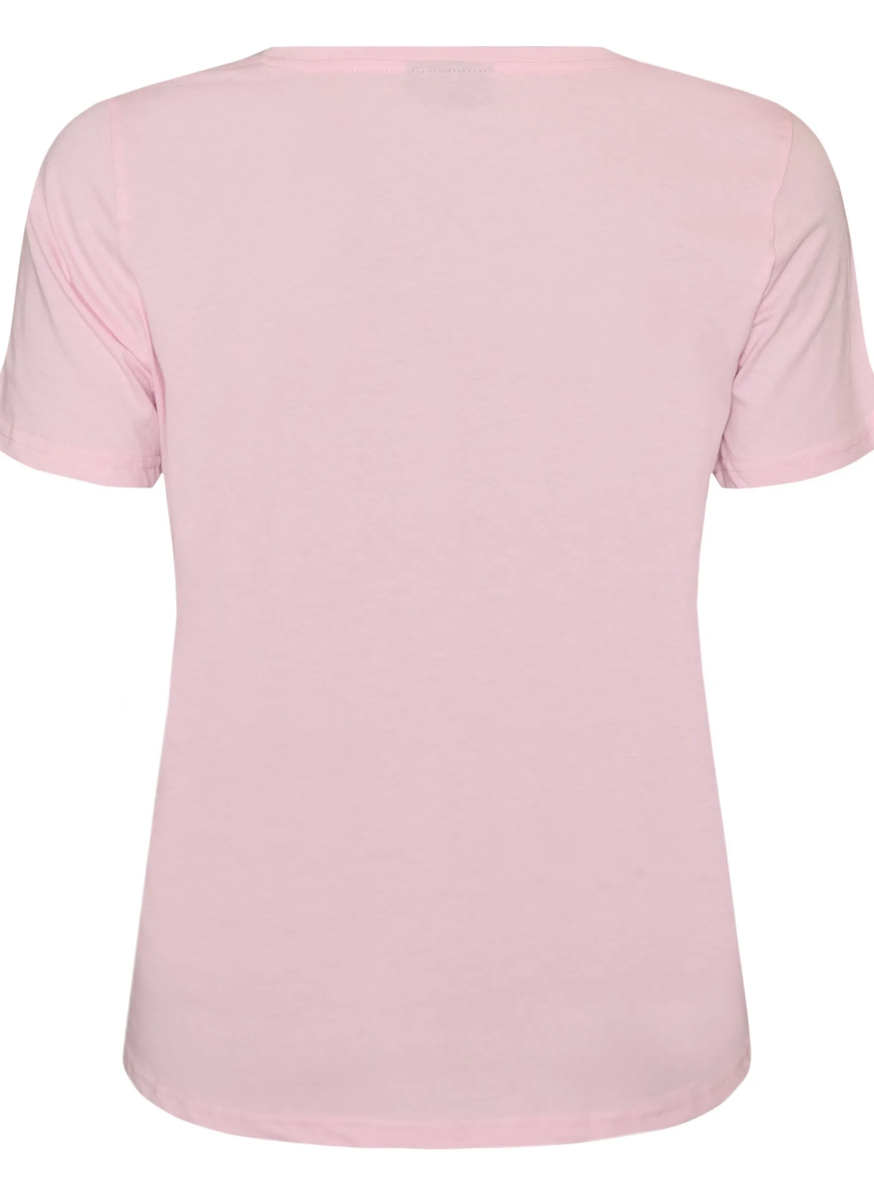 Kurzärmeliges T-Shirt mit V-Ausschnitt