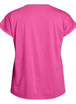 Kurzärmliges T-Shirt aus einer Baumwollmischung