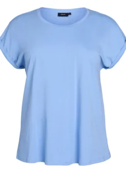 Kurzärmliges T-Shirt aus einer Baumwollmischung