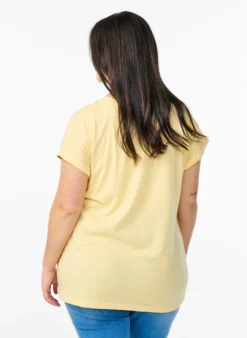 Kurzärmliges T-Shirt aus einer Baumwollmischung