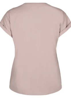 Kurzärmliges T-Shirt aus einer Baumwollmischung