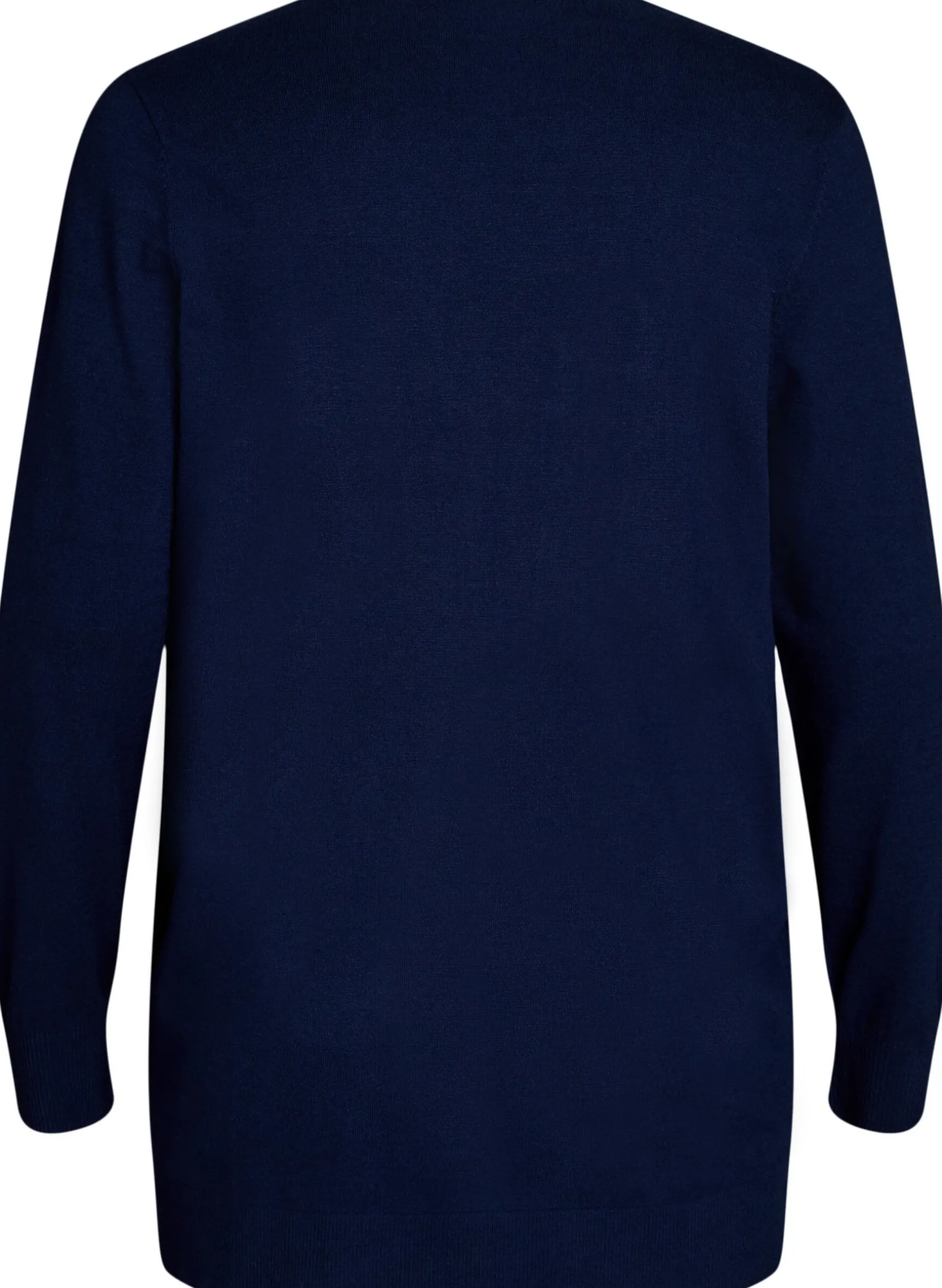 Lange offene Strickjacke mit Taschen