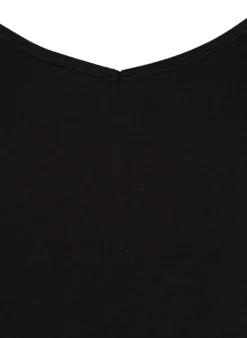 Langes basic Top aus Baumwolle