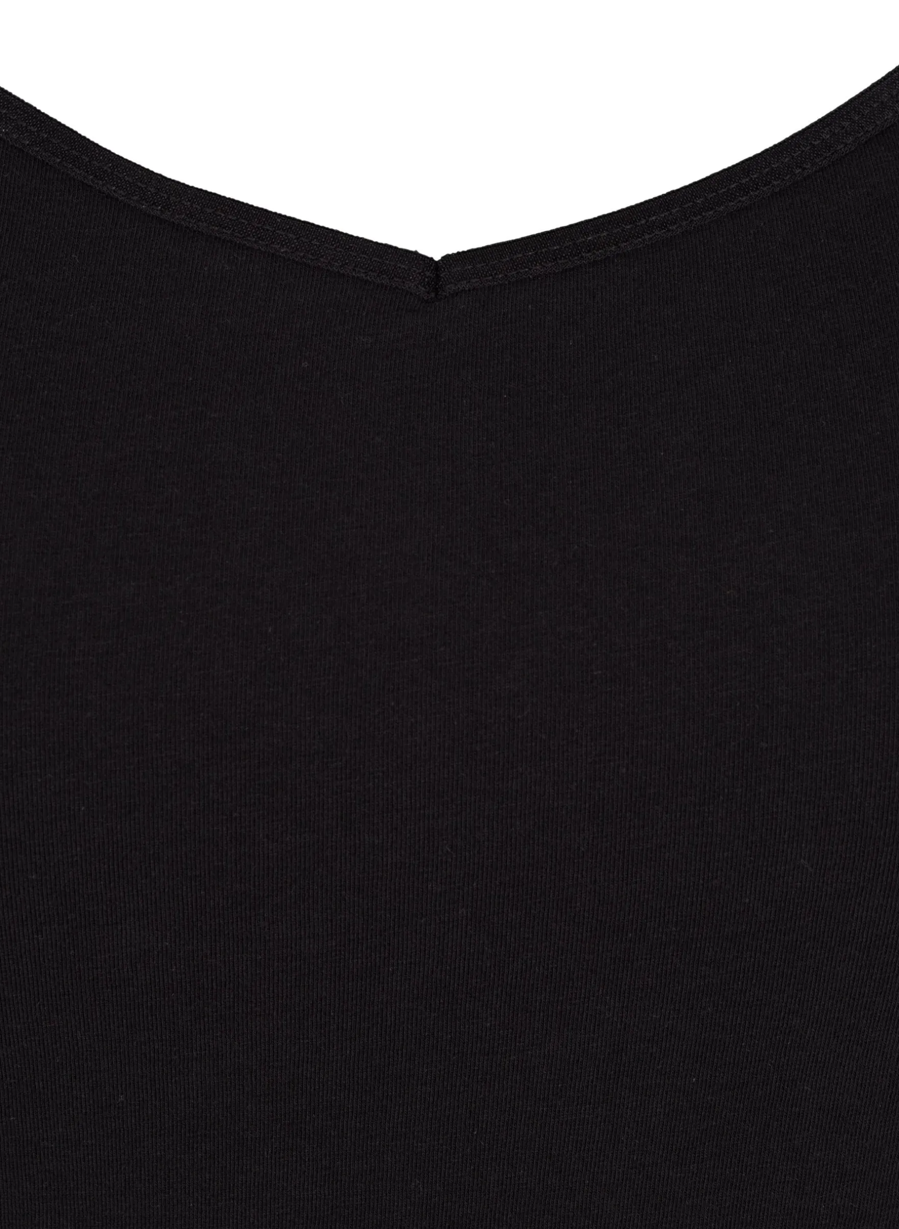 Langes basic Top aus Baumwolle