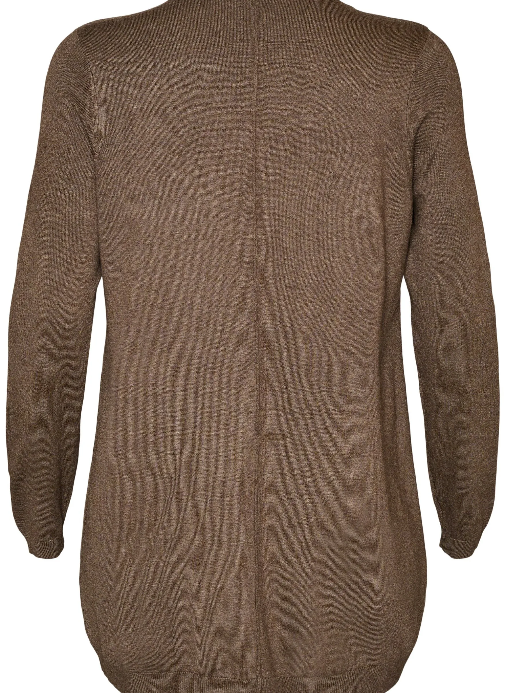 Lange Strickjacke aus einer Viskosemischung