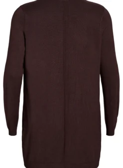 Lange Strickjacke aus Viskose-Mischung